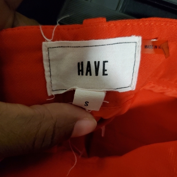 Have Womens Trosure Pants size Small Red Slim Fit Stretch - Picture 5 of 12